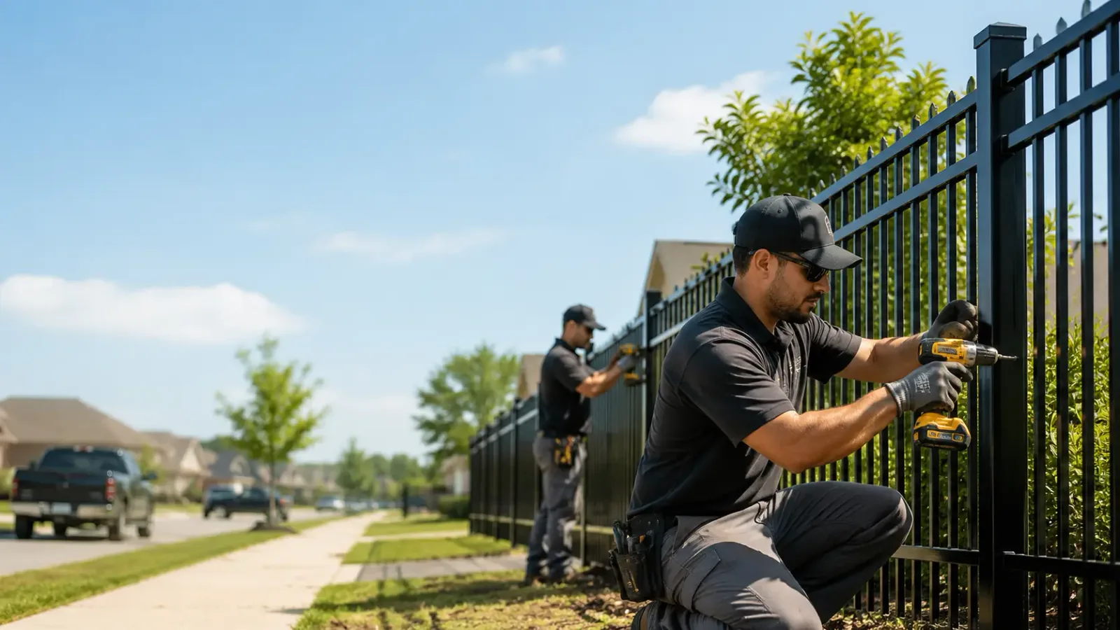 Metal Fence Installation in Glasgow, KY
